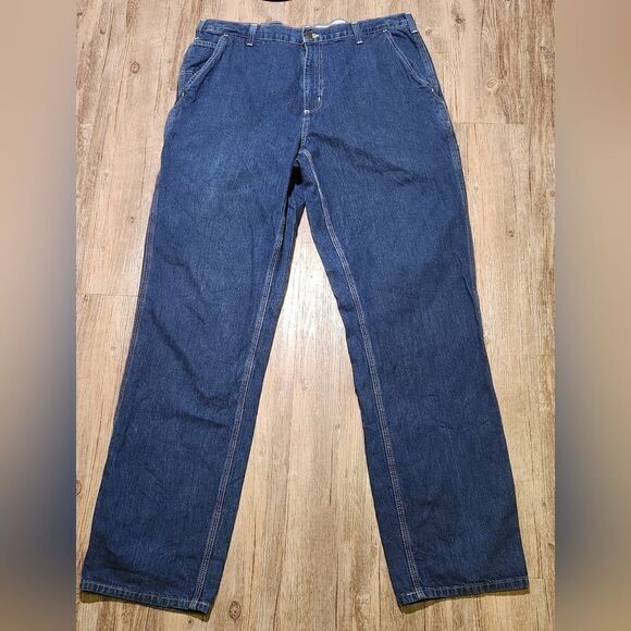 Carhartt Dungaree Jeans (BIG & TALL) size 38/36 - Picture 1 of 4